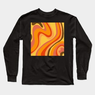 Wavy Lines in the Groove Long Sleeve T-Shirt